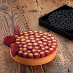 PAVONI Moule Silicone Décor Framboises Ø 18 cm x H 2,6 cm Outlet