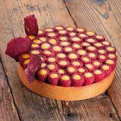 PAVONI Moule Silicone Décor Framboises Ø 18 cm x H 2,6 cm Outlet