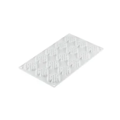 SILIKOMART Moule Silicone Décor Miel Ø 4,5 cm x H 0,8 cm (x15) Professional Discount