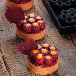 PAVONI Moule Silicone Décor Mini Framboises Ø 6,2 cm x H 2,1 cm (x8) Discount