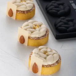 PAVONI Moule Silicone Décor Mini Amandes Ø 6 cm x H 1,4 cm (x8) Clearance