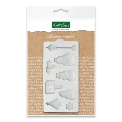 KATY SUE Moule Silicone Décors Hivernal (x8) Outlet