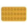 SILIKOMART Moule Silicone Décors Hiver 47 x 27 x H 0,3 cm (x24) Outlet