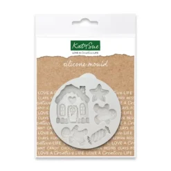 KATY SUE Moule Silicone Décors Pain d'Épices (x5) Outlet