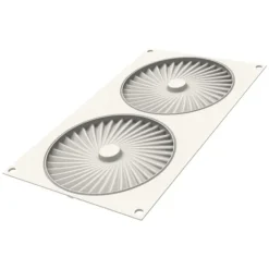 SILIKOMART Moule Silicone Décors Skirt Ø 14 x H 1 cm (x2) Outlet