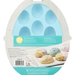WILTON Moule Silicone Demi-œuf 12 Cavités Discount