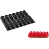 PAVOFLEX Moule Silicone Domino 12,6 x 3,3 cm x H 3,2 cm (x14)