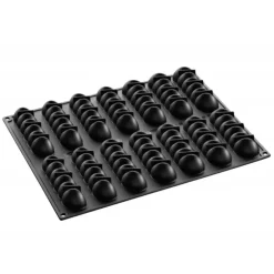 PAVOFLEX Moule Silicone Domino 12,6 x 3,3 cm x H 3,2 cm (x14)