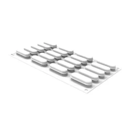 SILIKOMART Moule Silicone Eclair XS 5,5 x 1,7 x H 1,7 cm (x20) Discount