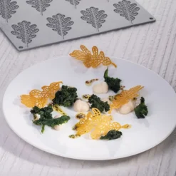 PAVONI Moule Silicone Gourmand Feuille de Chêne 9,8 x 5,3 x H 0,2 cm (x8) Clearance