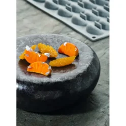 PAVONI Moule Silicone Gourmand Mandarine 3,8 x 2,2 x H 1,5 cm (x30)
