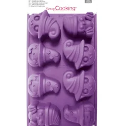 SCRAPCOOKING Moule Silicone Halloween Violet Best
