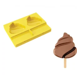 PAVONI Moule Silicone Honolulu 8,3 cm x H 8,4 cm (x2) Pavogel