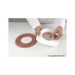SILIKOMART Moule Silicone Insert 12 Cercles Ø 26 cm Professional