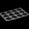 PAVOFLEX Moule Silicone Insert Rond Disco Ø 12 cm x H 3 cm (x12) Clearance