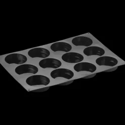 PAVOFLEX Moule Silicone Insert Rond Disco Ø 12 cm x H 3 cm (x12) Clearance