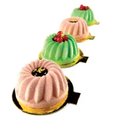 PAVOFLEX Moule Silicone Kouglof Ø 7 cm x H 3,3 cm (x24) Outlet