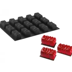 PAVOFLEX Moule Silicone Lovely 8 x 4,3 cm x H 3,6 cm (x15) Online