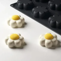 PAVOFLEX Moule Silicone Marguerite 7,5 x 6,8 cm x H 2,6 cm (x12) Discount