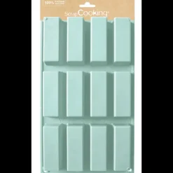 SCRAPCOOKING Moule Silicone Mini Cakes 29,7 x 17,4 cm (x12) Best