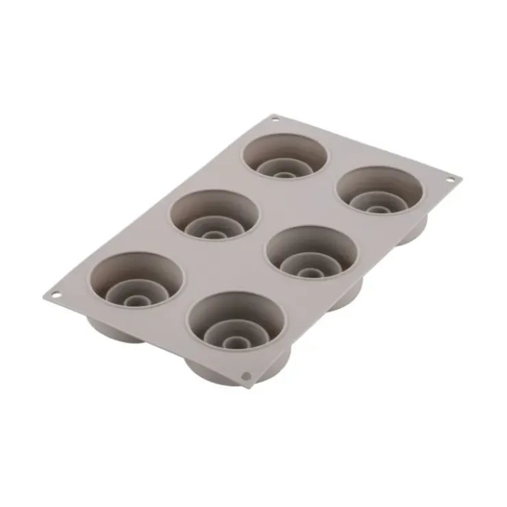 SILIKOMART Moule Silicone Mini Color Ø 7,3 x H 3 cm (x6) Best