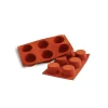 SILIKOMART Moule Silicone Muffins 6,9 cm x H 3,5 cm (x6) New
