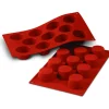 SILIKOMART Moule Silicone Muffins 5,1 cm x H 2,8 cm (x11) Best