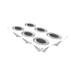 SILIKOMART Moule Silicone Nebula GM 7,5 x 5,2 x H 4,7 cm (x6) Hot