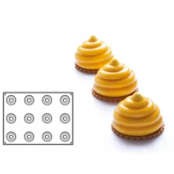 PAVOFLEX Moule Silicone Over Ø 6,5 cm x H 5 cm (x12) Best
