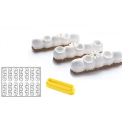 PAVOFLEX Moule Silicone Pelota 13 x 3,2 cm x H 2,8 cm (x14) Outlet