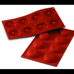 SILIKOMART Moule Silicone Pomponnettes 6 cm x H 2 cm (x8) New