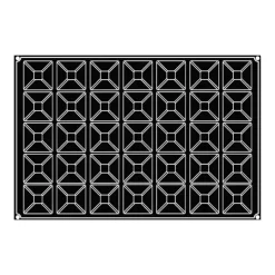 PAVOFLEX Moule Silicone Pyramide 7 cm x H 4,5 cm (x35) Outlet