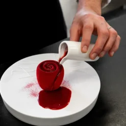 PAVOFLEX Moule Silicone Rose Volupté Ø 6 x H 5,5 cm (x20)