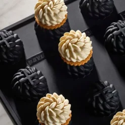 PAVONI Moule Silicone Saint-Honoré Ø 4 x H 2.5 cm (x30) Cédric Grolet