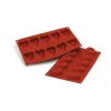 SILIKOMART Moule Silicone Savarins Coeurs 5,6 x 5,2 cm (x10) Clearance