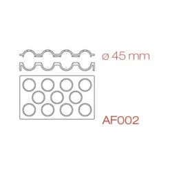 PAVONI Moule Silicone Sphère 30 x 17,5 cm Ø 4,5 cm (x11) Online