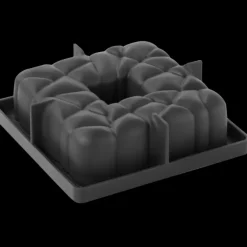PAVONI Moule Silicone Tarte Square 15 x H 5,5 cm Clearance