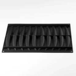 PAVONI Moule Silicone Vanille 22,5 x H 3,5 cm (x10) Cédric Grolet New