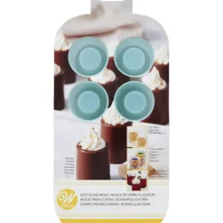 WILTON Moule Silicone Verre à Liqueur 8 Empreintes