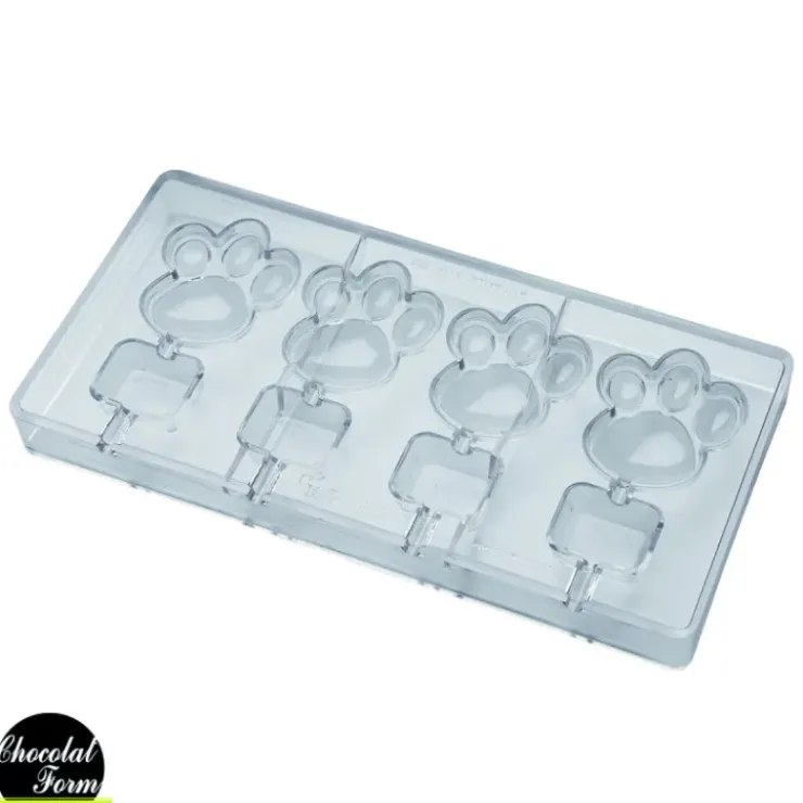 Chocolat Form Moule Sucette Chocolat Patte 62 x 55 mm (x4) Discount