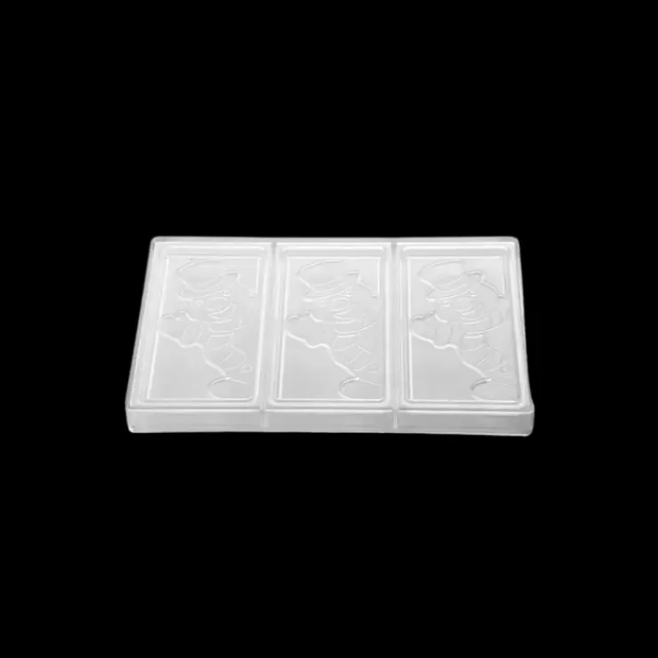PAVONI Moule Tablette Chocolat Bonhomme de Neige 15,4 x 7,7 cm Hot