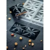 PAVONI Moule Tablette Chocolat Edelweiss 15,5 x 7,7 cm x H 1 cm (x3) Online