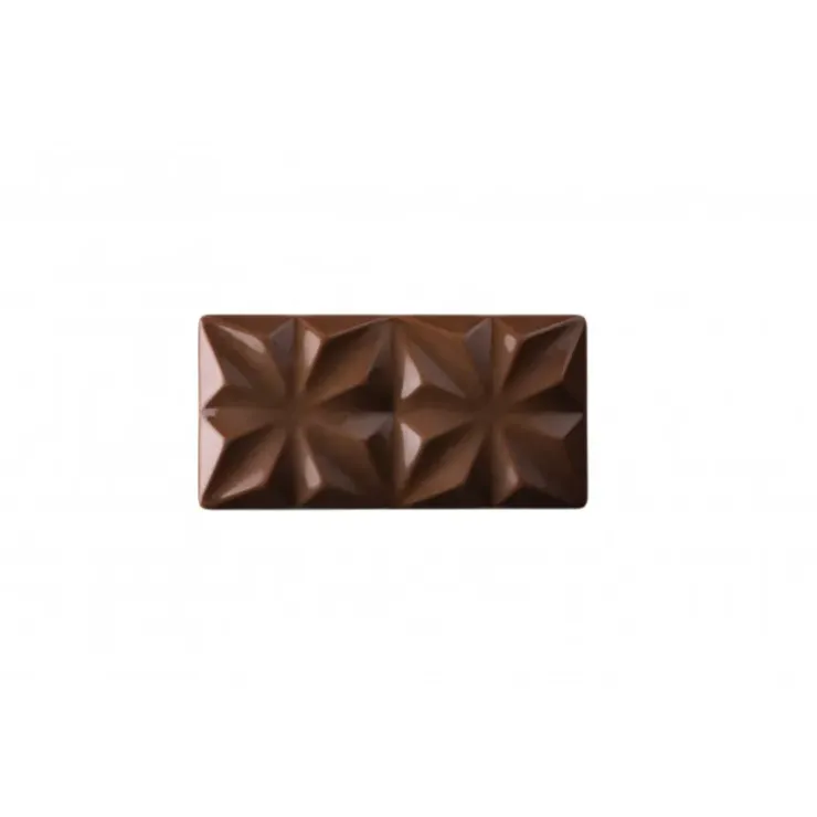 PAVONI Moule Tablette Chocolat Edelweiss 15,5 x 7,7 cm x H 1 cm (x3) Online