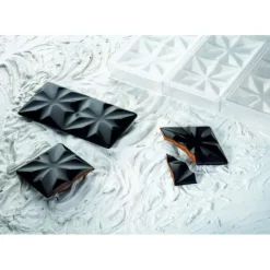 PAVONI Moule Tablette Chocolat Edelweiss 15,5 x 7,7 cm x H 1 cm (x3) Online