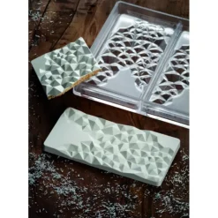 PAVONI Moule Tablette Chocolat Fragment 15,5 x 7,7 cm x H 1 cm (x3) Online