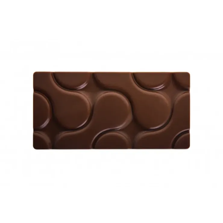 PAVONI Moule Tablette Chocolat Flow 15,4 x 7,7 x H 0,8 cm (x3) Best
