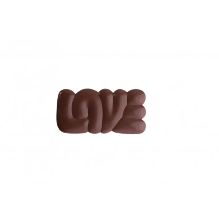 PAVONI Moule Tablette Chocolat Lovely 15 x 7,6 cm x H 1 cm (x3) Best