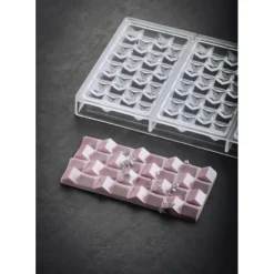 PAVONI Moule Tablette Chocolat Pixie 15,4 x 7,7 cm x H 1,1 cm (x3) Online