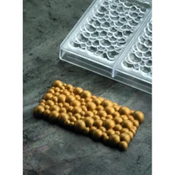 PAVONI Moule Tablette Chocolat Pétillant 15 x 7,7 cm x H 1,2 cm (x3) Outlet