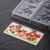 PAVONI Moule Tablette Chocolat Pâques 15,4 x 7,2 cm (x3) New
